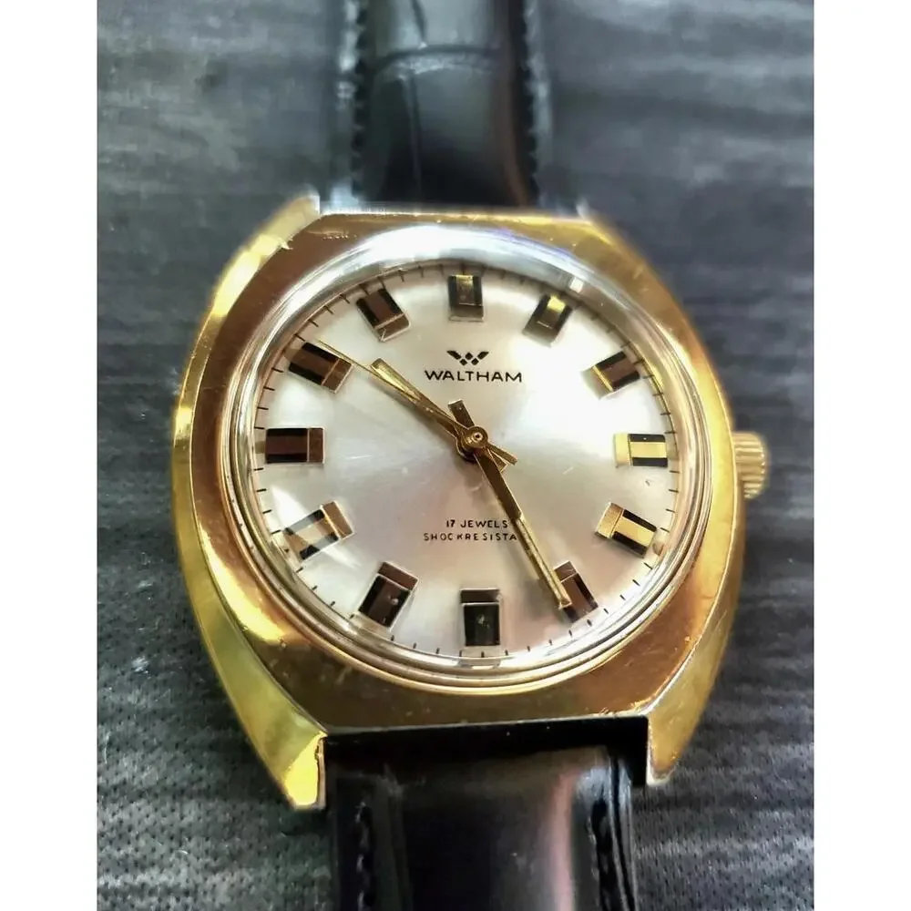Rare Vintage Waltham‎ Mechanical Men Watch Pristine Condition
